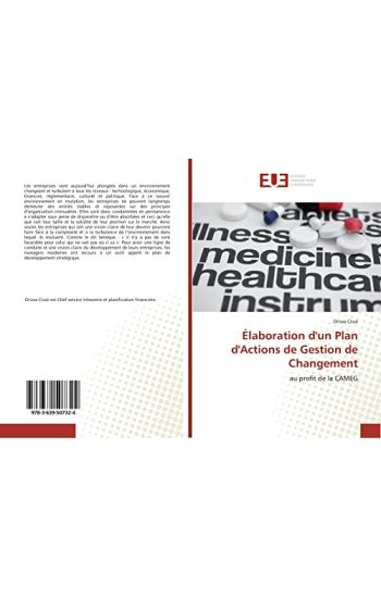 Élaboration d'un Plan d'Actions de Gestion de Changement