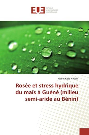 Rosée et stress hydrique du maïs à Guéné (milieu semi-aride au Bénin)