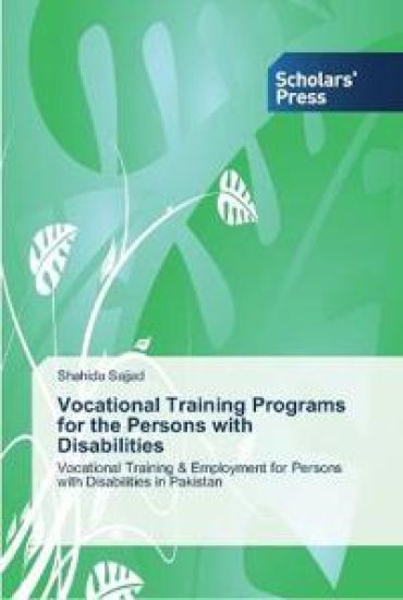 Vocational Training Programs for the Persons with Disabilities