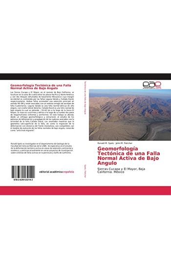 Geomorfología Tectónica de una Falla Normal Activa de Bajo Angulo