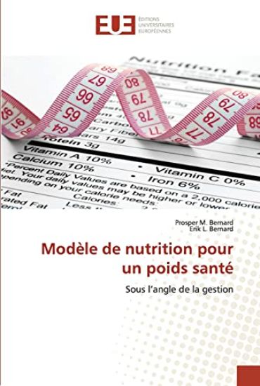 Modèle de nutrition pour un poids santé