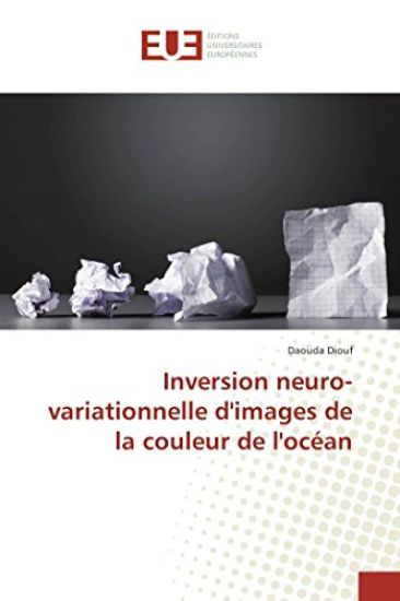 Inversion neuro-variationnelle d'images de la couleur de l'océan