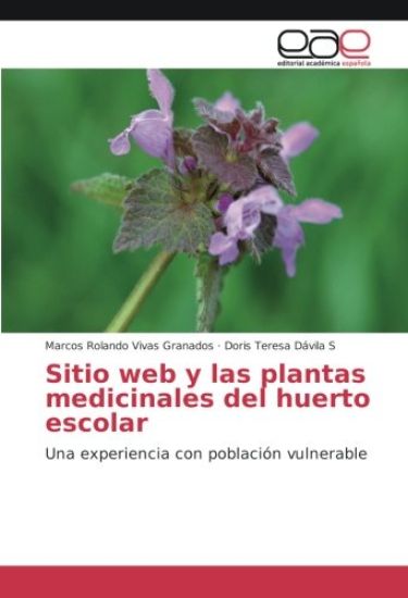 Sitio web y las plantas medicinales del huerto escolar