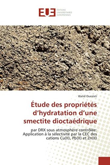 Étude des propriétés d¿hydratation d¿une smectite dioctaédrique