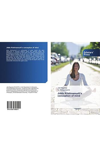 Jiddu Krishnamurti¿s conception of mind