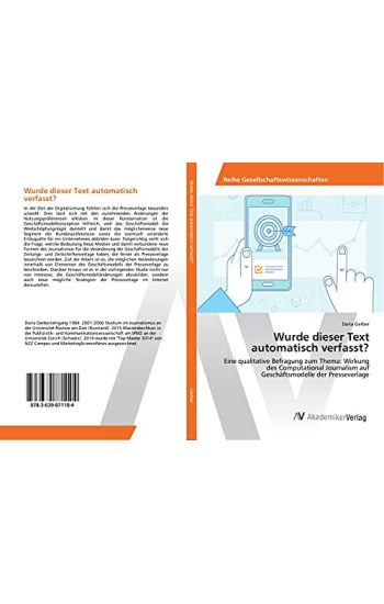 Wurde dieser Text automatisch verfasst?