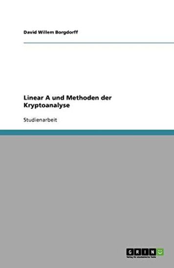 Linear a Und Methoden Der Kryptoanalyse