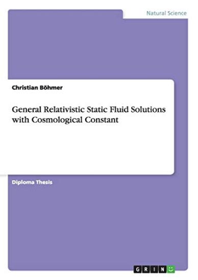 General Relativistic Static Fluid Solutions with Cosmological Constant