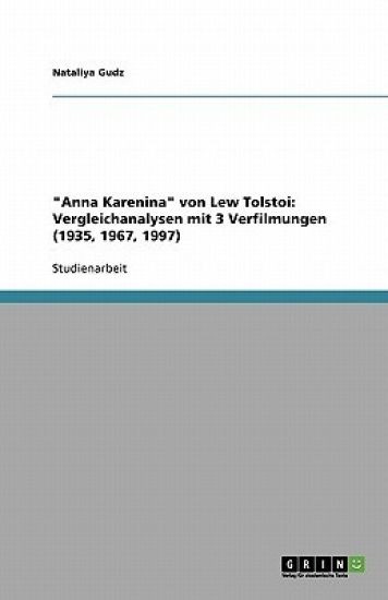 Anna Karenina Von Lew Tolstoi