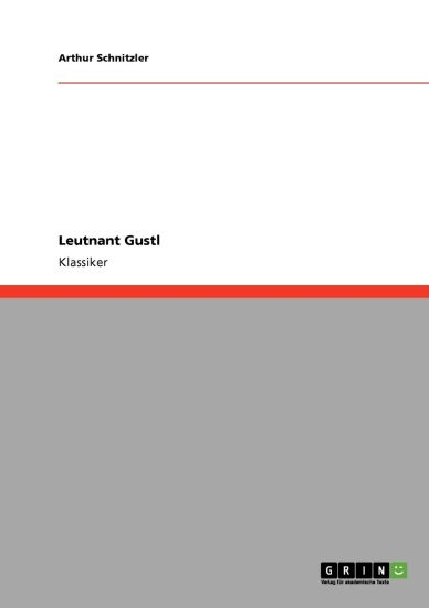 Leutnant Gustl