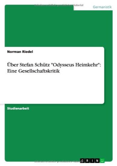Über Stefan Schütz "Odysseus Heimkehr"