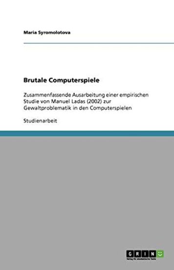 Brutale Computerspiele