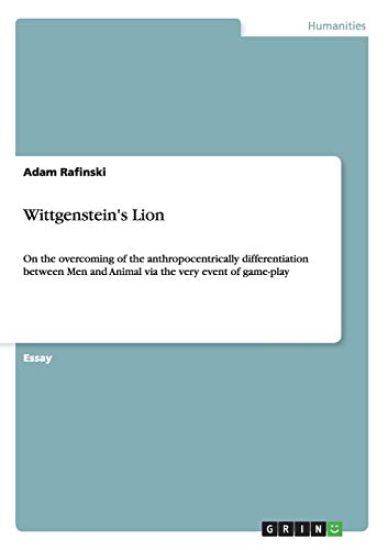 Wittgenstein's Lion
