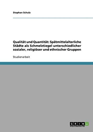 Qualität und Quantität
