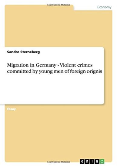 Migration in Germany - Violent Crimes Committed by Young Men of Foreign Orignis