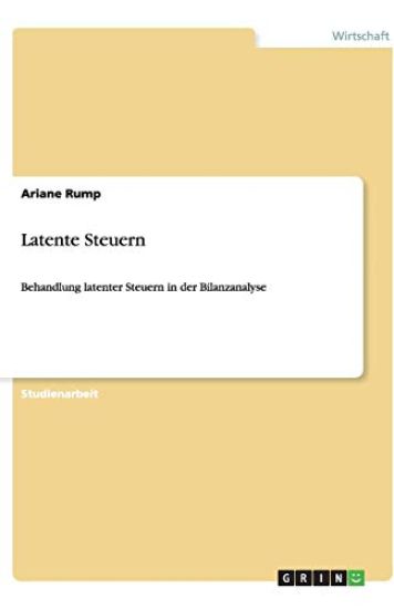 Latente Steuern