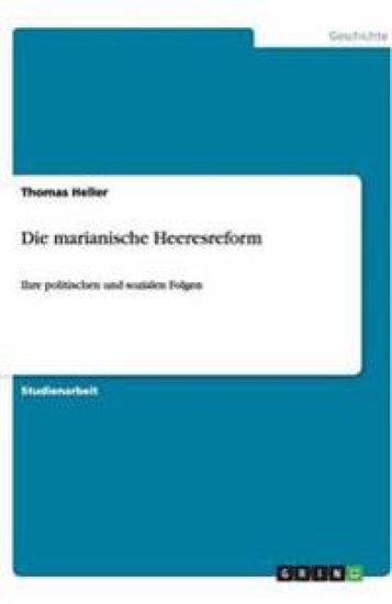 Die marianische Heeresreform