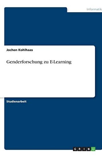 Genderforschung zu E-Learning