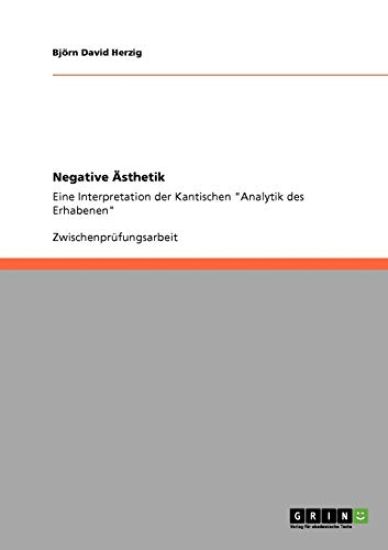 Negative Ästhetik
