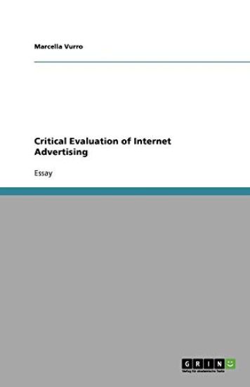 Critical Evaluation of Internet Advertising