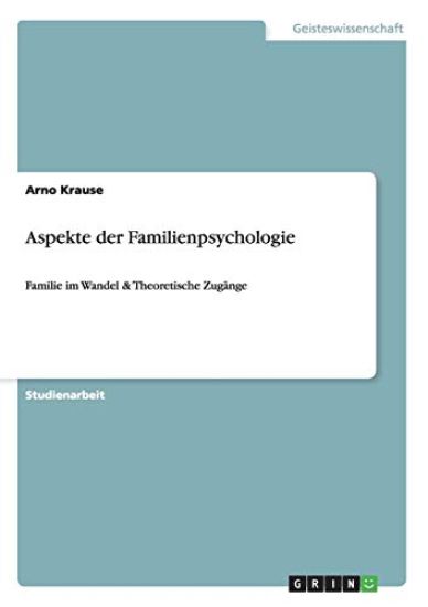 Aspekte der Familienpsychologie