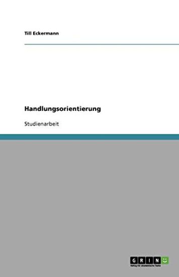 Handlungsorientierung