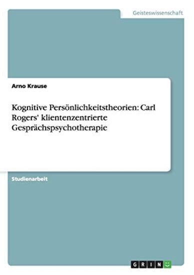 Kognitive Persönlichkeitstheorien