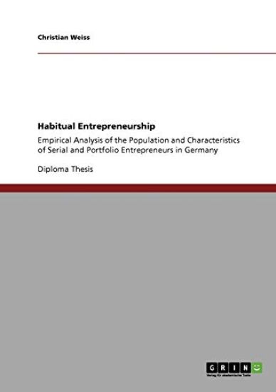Habitual Entrepreneurship
