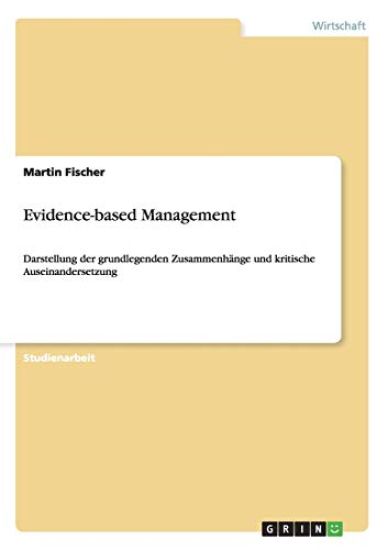 Evidence-based Management