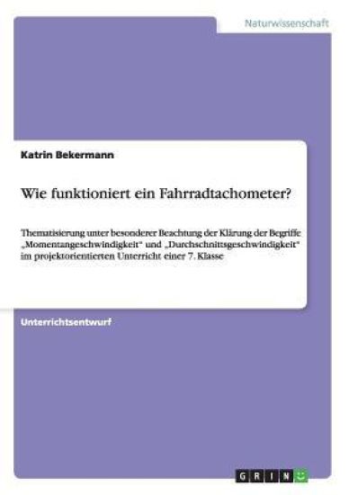 Wie funktioniert ein Fahrradtachometer?