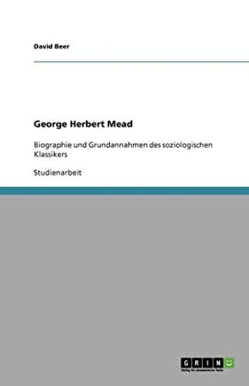 George Herbert Mead