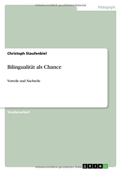 Bilingualität als Chance