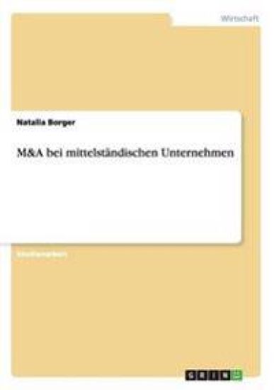 M&A bei mittelständischen Unternehmen