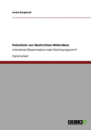 Potentiale von Nachrichten-Webvideos