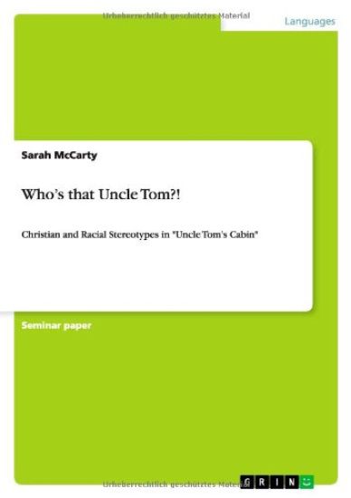 Who's that Uncle Tom?!