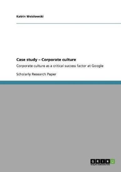 Case study - Corporate culture
