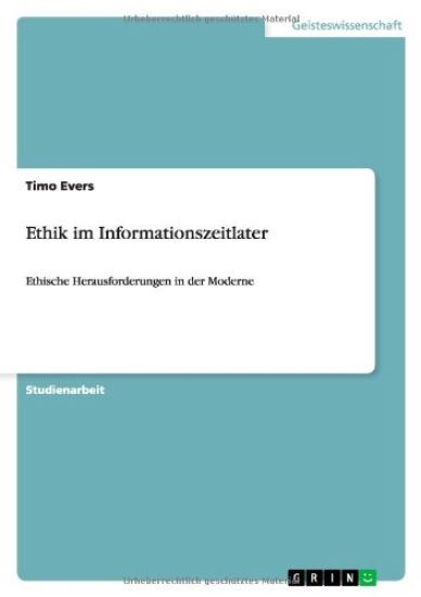 Ethik im Informationszeitlater