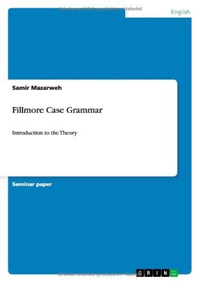 Fillmore Case Grammar