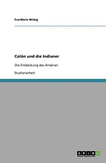 Colon und die Indianer