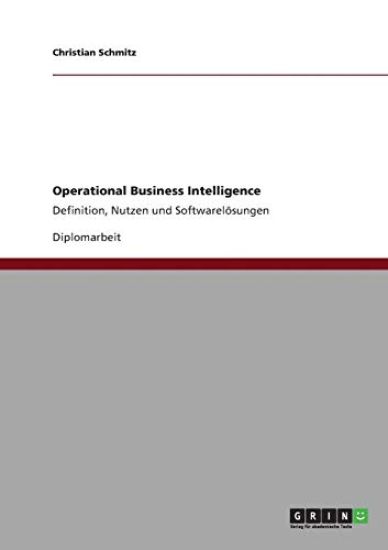 Operational Business Intelligence