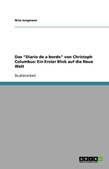 Das "Diario de a bordo" von Christoph Columbus