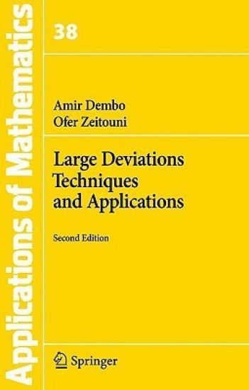 Large Deviations Techniques and Applications