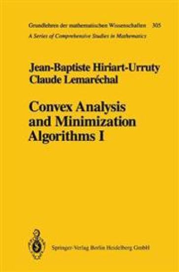 Convex Analysis and Minimization Algorithms I