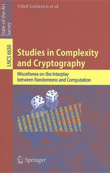 Studies in Complexity and Cryptography
