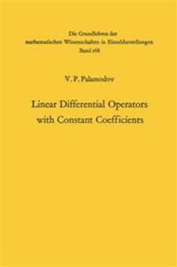 Linear Differential Operators with Constant Coefficients