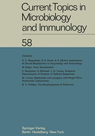 Current Topics in Microbiology and Immunology