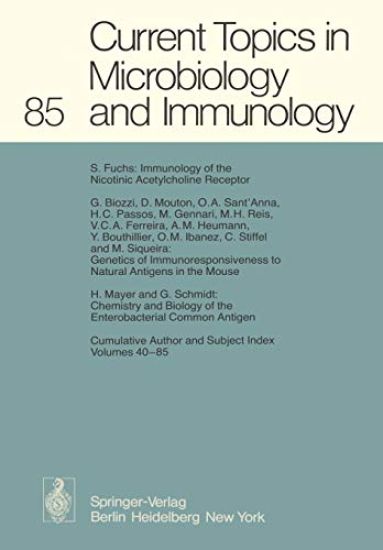 Current Topics in Microbiology and Immunology
