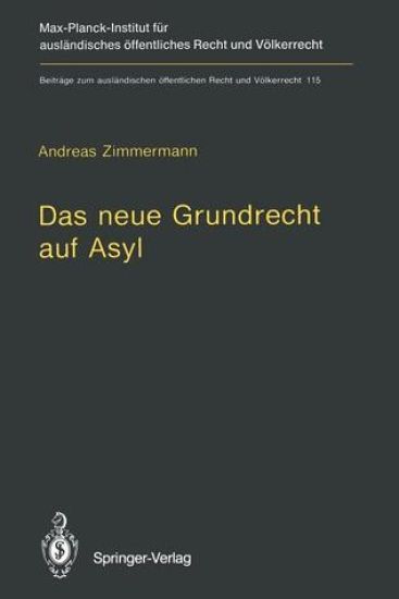 Das neue Grundrecht auf Asyl