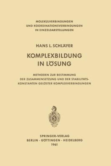 Komplexbildung in Lösung