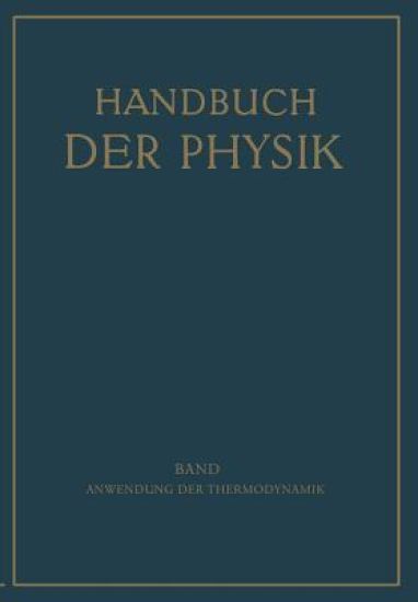 Anwendung der Thermodynamik